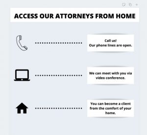 access our attorneys from home